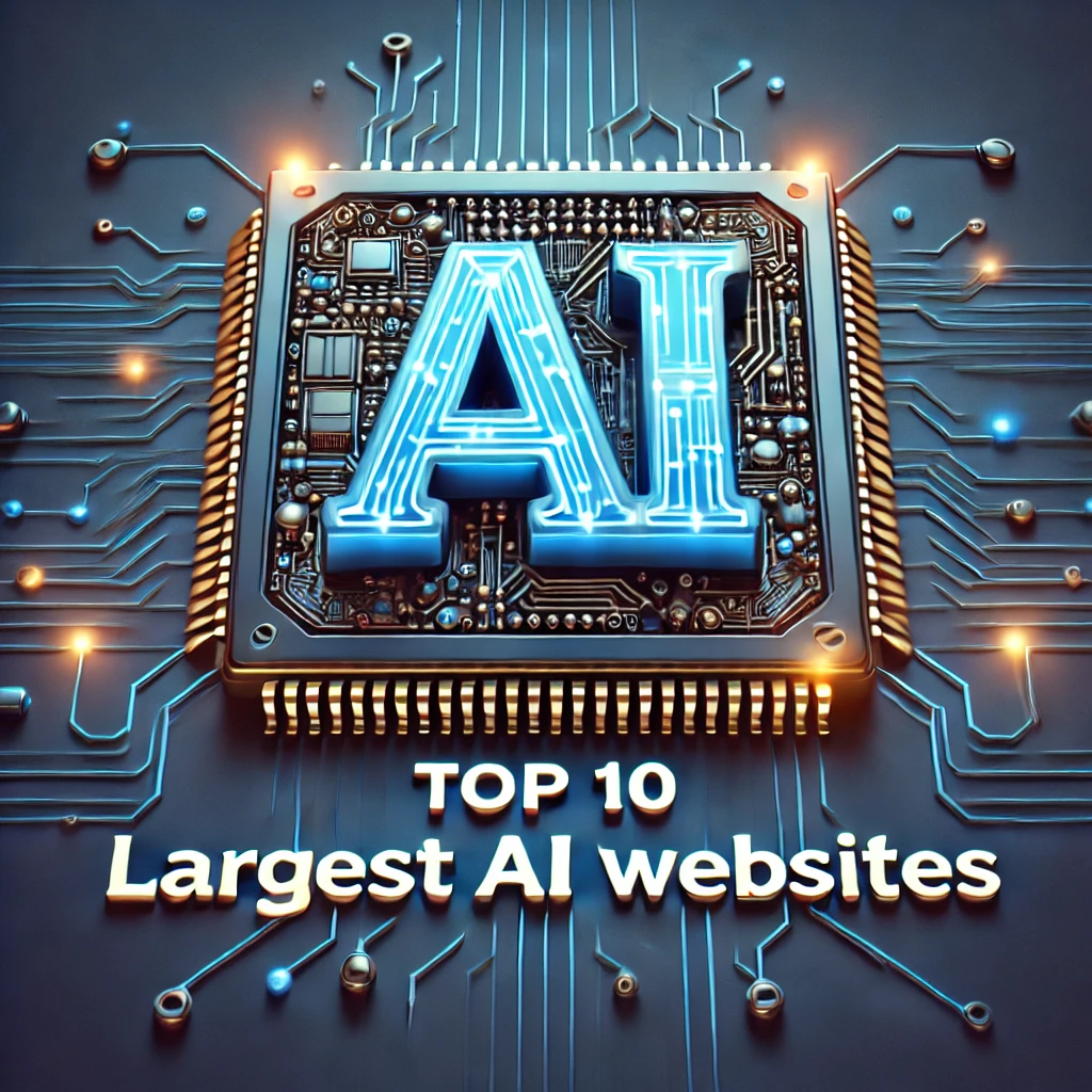 Top 10 Largest AI Websites in the world image