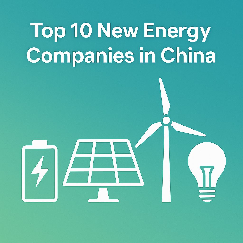 Top 10 New Energy Companies in China