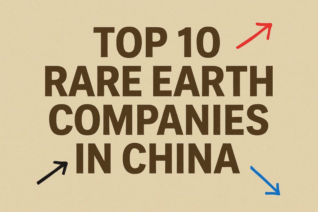 Top 10 Rare Earth Companies in China