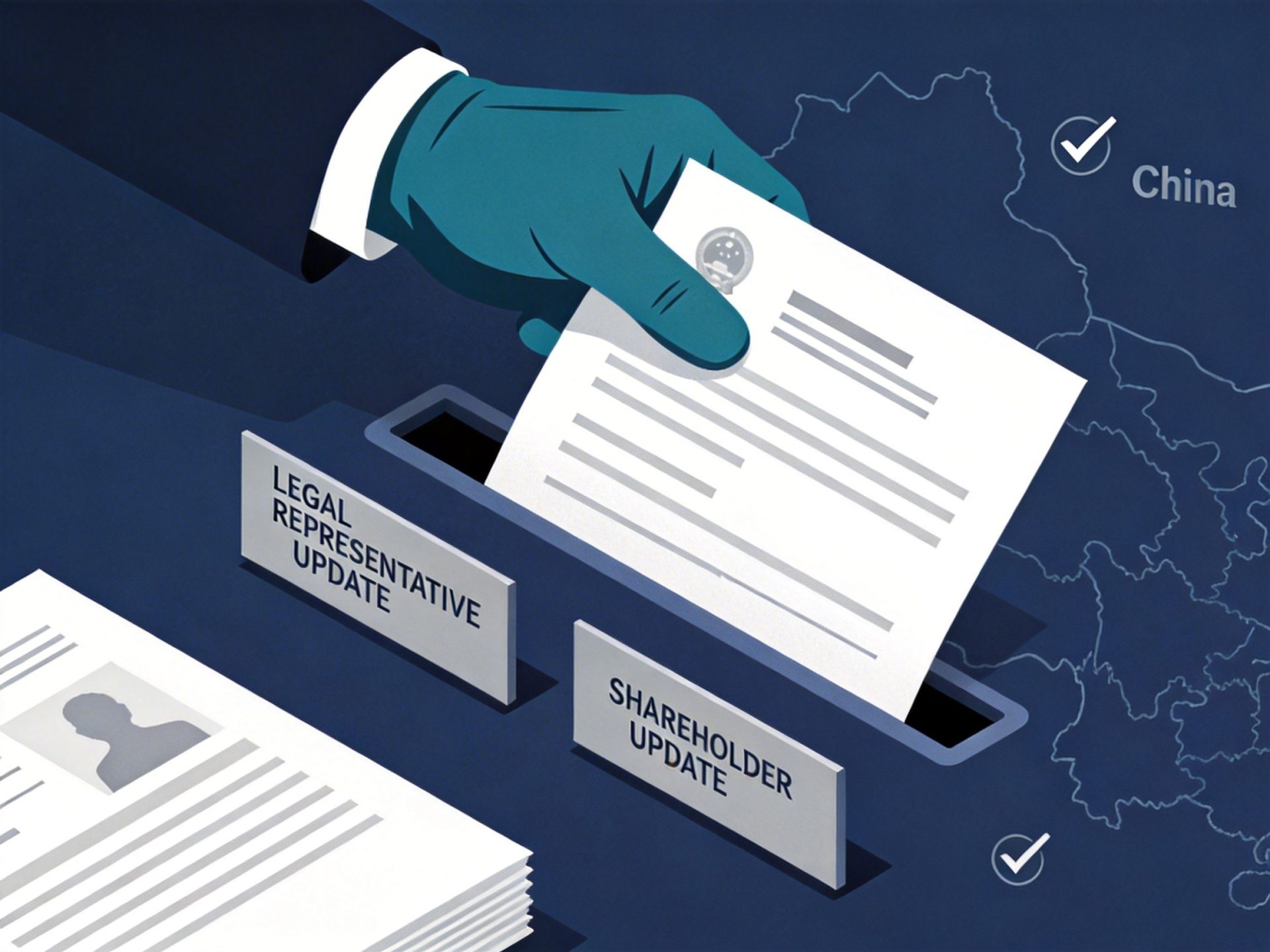 Changing legal representatives